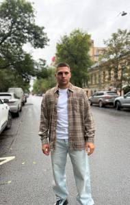 Мужская рубашка WH в клетку